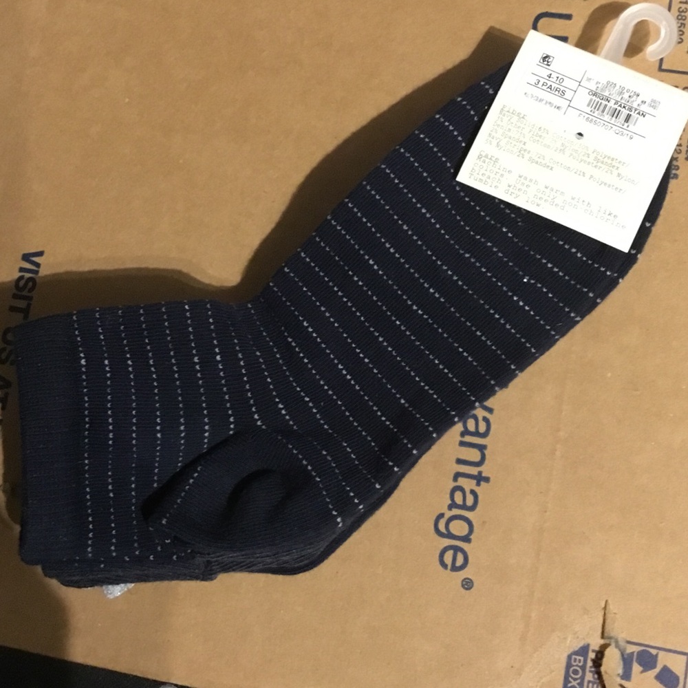 Ankle socks 3 pack